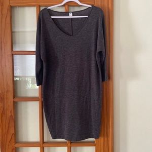 Old Navy Grey Shift Dress